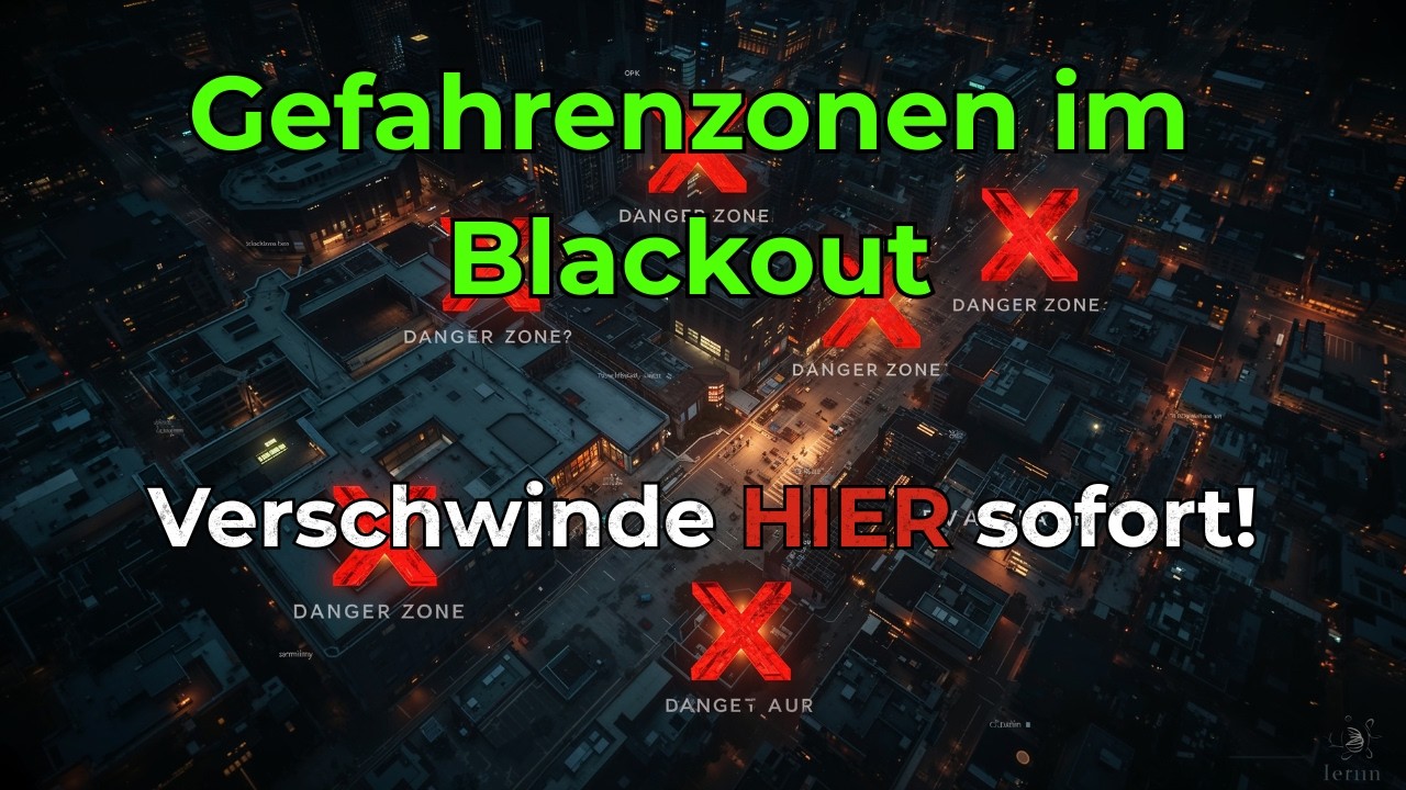 Sofort fliehen! Diese Zonen werden im Blackout zur Falle