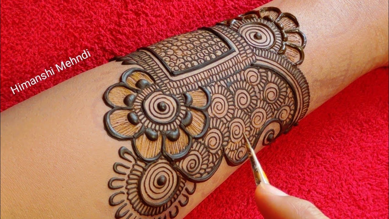 Back hand mehndi designs shaded Mehendi design mehandi ka design ...