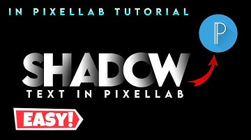 shadow overlapping text effect in pixellab tutorial