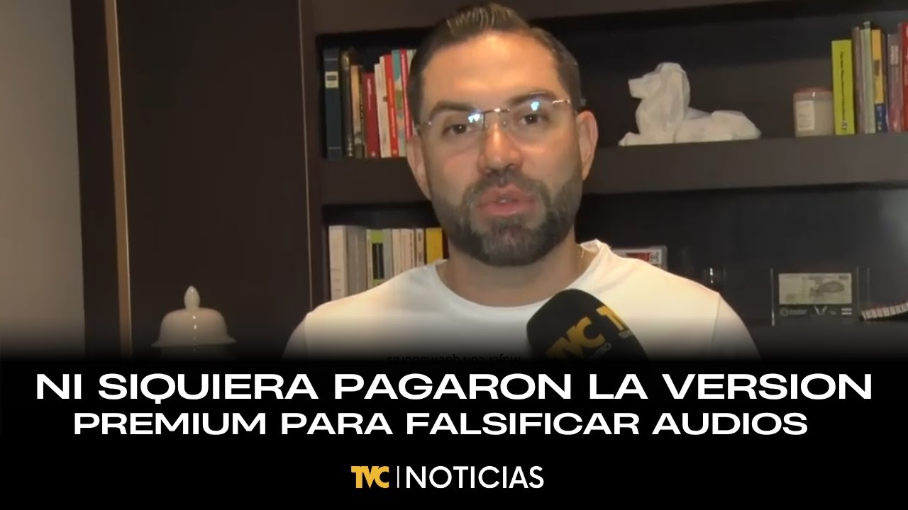 Jorge Cálix: Ni siquiera pagaron la versión Premium para falsificar audios