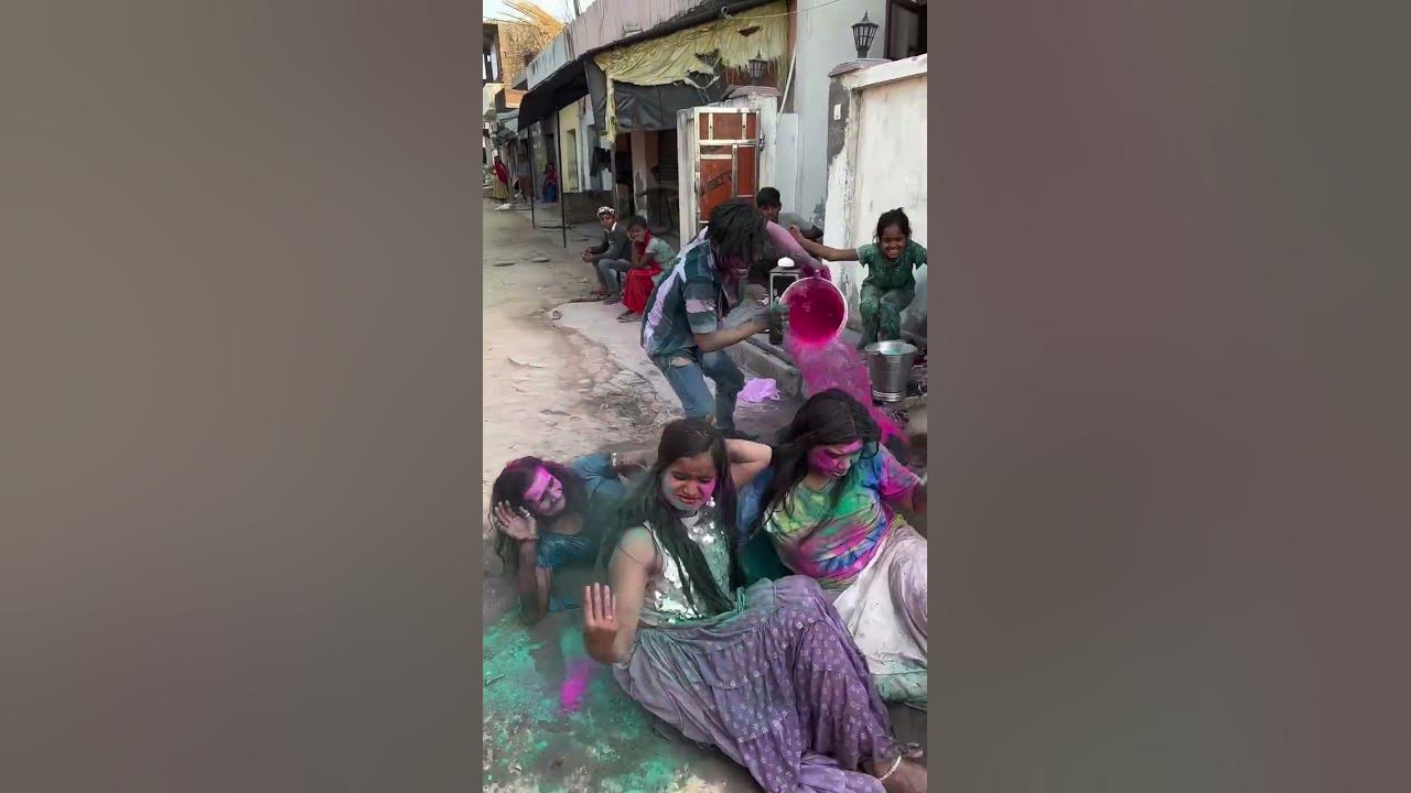 holi m chudhai auido