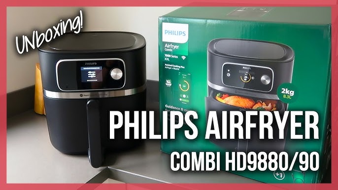 Best UNBOXING Philips Airfryer XXL Premium Collection Black HD9861