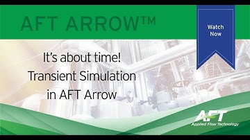Transient Gas Simulation in AFT Arrow