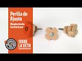 Como Hacer Perilla de Ajuste / Perilla de Apriete / wooden knobs