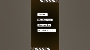 Welcome to Tech & Machines ⚙️Subscribe for more... #tech #machines #gadgets  #shorts