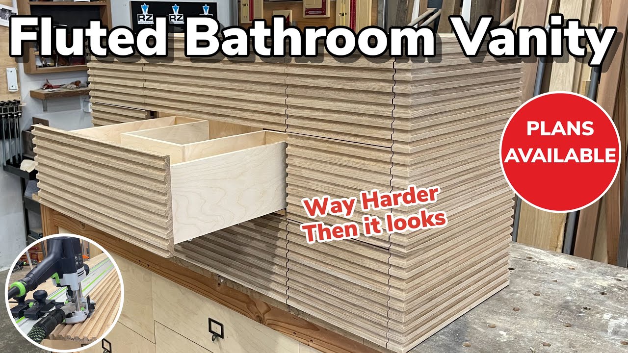 Bathroom Storage Cabinet, Woodworking Project