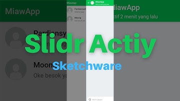 How to make Slidr Activity Sketchware Pro