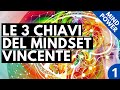 Le 3 chiavi per il mindset vincente per trasformare la tua vita