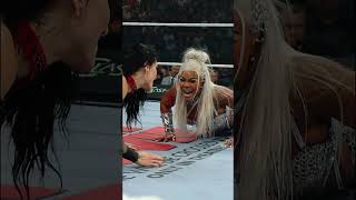 Rhea Ripley wasn't about to be disrespected! 👋😤 Rhea Ripley wasn't about to be disrespected! 👋😤