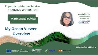 Copernicus Marine Service Training Workshop for MarineData4Africa - MyOcean Viewer Tutorial