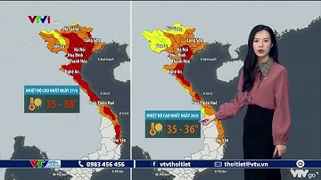 Bản tin thời tiết 19h45 - 25/6/2022: Bắc Bộ, Trung Bộ nắng nóng mở rộng | VTVWDB