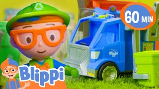 Cool Garbage Truck Song | Blippi | Kids Adventure & Exploration Videos | Moonbug Kids