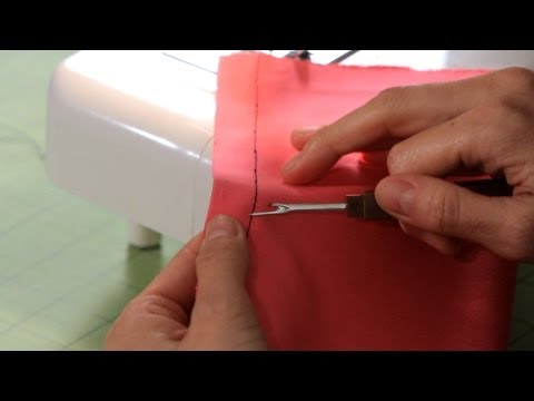 How to Make a Basting Stitch | Sewing Machine