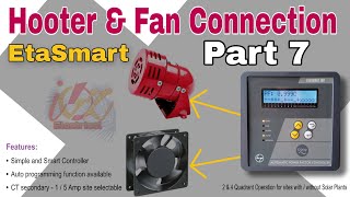 FAN and HOOTER connect with APFC relay | Part 7 | EtaSmart 16R