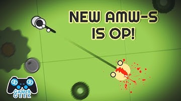 Surviv.io New Rare Gun AWM-S + 8x Scope is OP! Surviv.io New Update!
