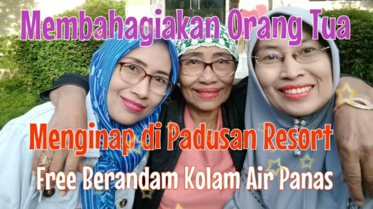 Membahagiakan Orang Tua Menginap di Padusan Resort Vila Perhutani free Berendam di Kolam Air Panas