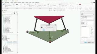 3 RRS Parallel Mechanism with PTC Creo