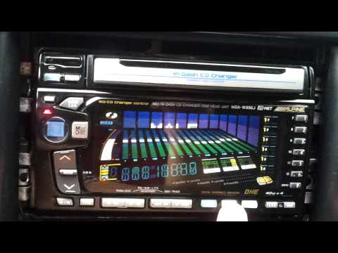 alpine mda-w892j - YouTube