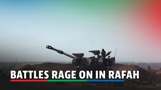 Israeli tanks fire towards Rafah as battles rage on
