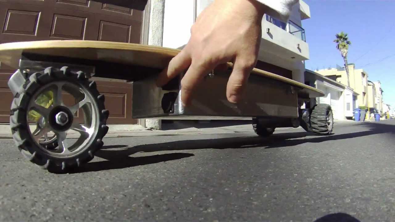 Introducing The ZBoard The WeightSensing Electric Skateboard YouTube