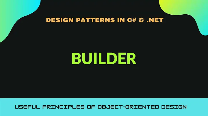 02 Builder Design Pattern in C#