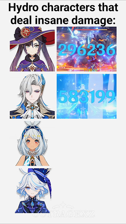 Hydro Characters that deal INSANE Damage #SpringOnYouTube