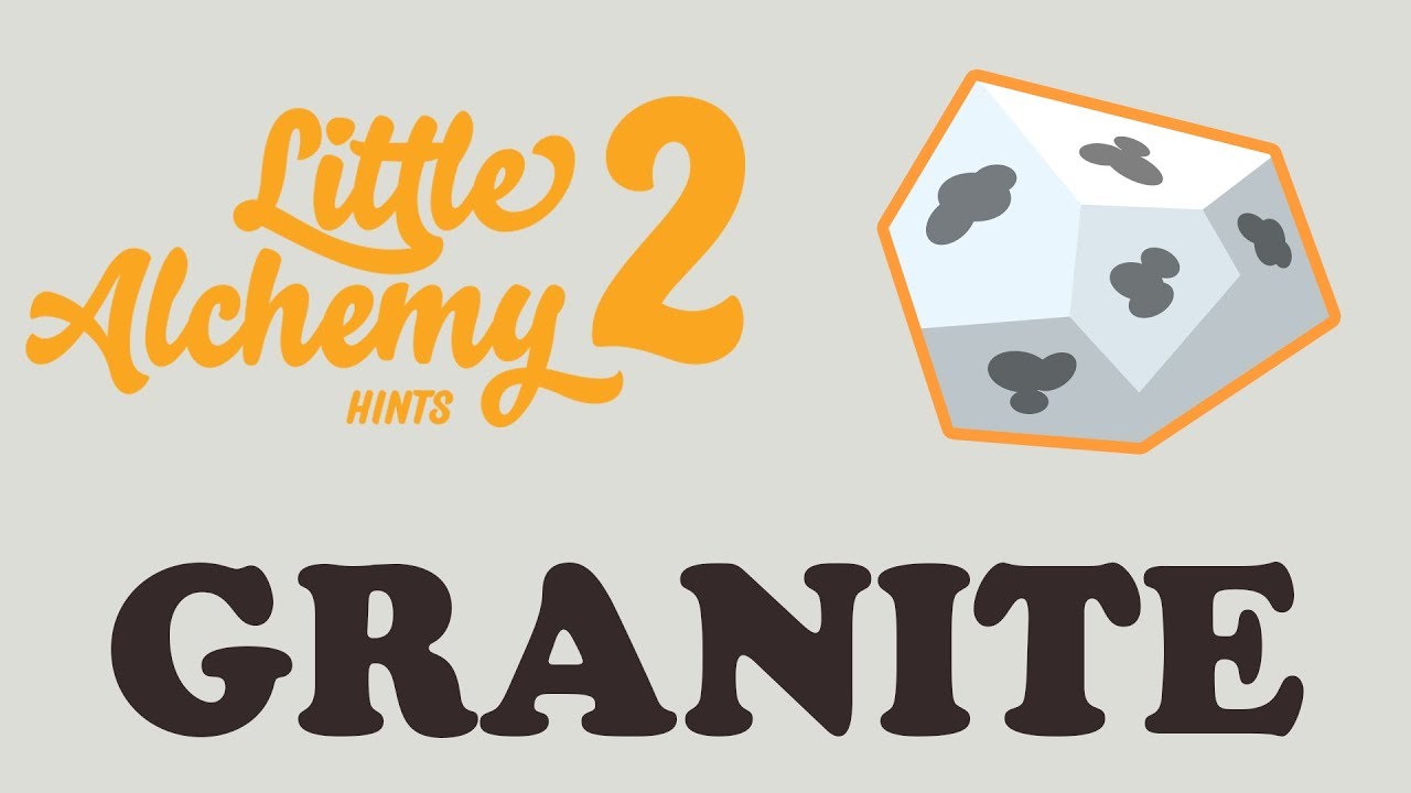 How to make granite - Little Alchemy 2 Official Hints and Cheats