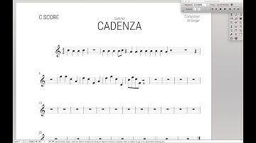 Cadenzas (With Playback) | Finale Superuser
