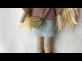 Вязаная кукла амигуруми knitted crochet doll amigurumi by sami_s_yshami