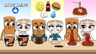 Pour water properly into the cup | Cartoon Animation | MOOMOOSTUDIO