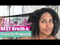 My Go-to Natural Hair Products &amp; the Best Brush