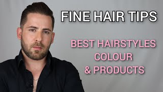 Fine hair tips | Best hairstyles , haircuts and products for thin hair