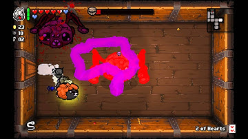 The Binding of Isaac: Rebirth - Brimstone + Ludovico Technique + Wiggle Worm + Homing