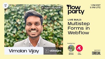 No. 34 - Multistep Forms in Webflow (Livestream Recording)