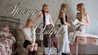 my spring wardrobe (clothing haul + lookbook)