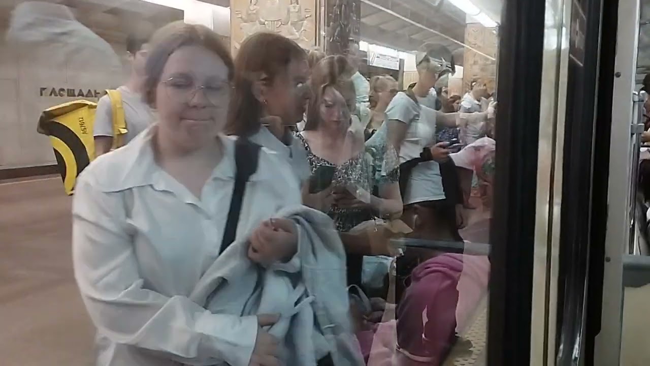 Поездка на Минском метро со станции Уручье-Малиновка #8