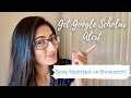 How to get Google Scholar Alert to Improve your Literature Review and Research Work