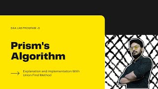 Prism's algorithm full explanation & implementation ||Design & Analysis of Algorithms  Program 9 screenshot 2