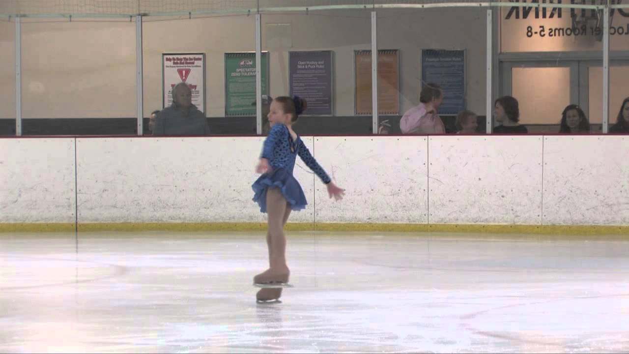 Mya Bartlett Las Vegas Ice Center ISI Competition FS3 YouTube