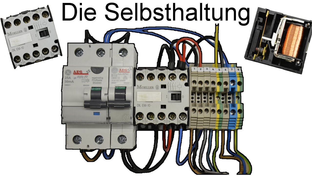 Schütz - Funktion/Aufbau - Der Elektriker