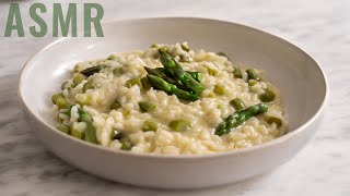 [ASMR] How To Make Perfect RISOTTO With ASPARAGUS