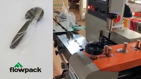 Disposable Plastic Spoon Packing Machine