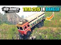 Tata 2515 truck on most dangerous roads spintires mudrunner