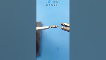 Resistance &Capacitor Over Voltage Test #shorts