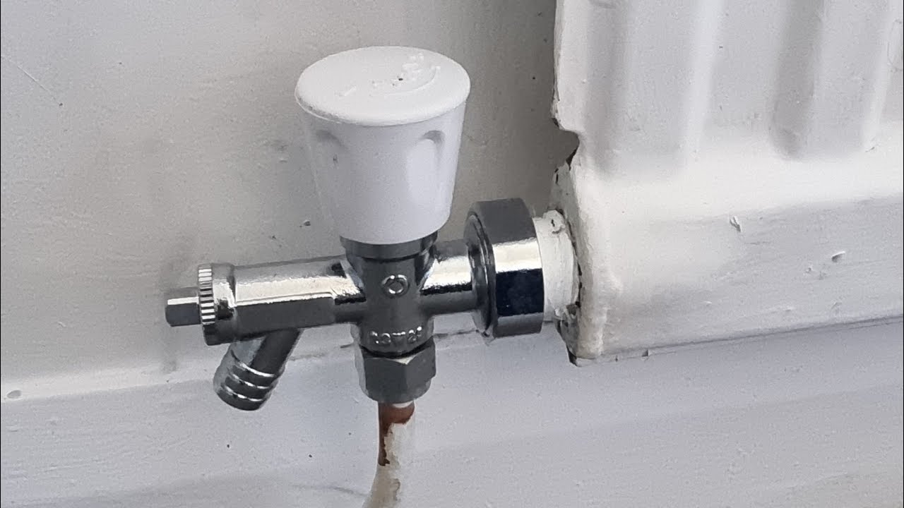 Replacing Radiator Valves How to Install New Radiator Valves - Rental Property - YouTube