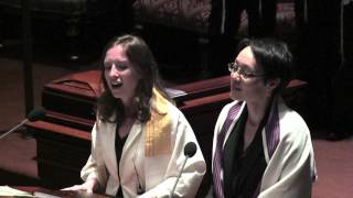 'Hatikvah/America The Beautiful' Mash Up, Central Synagogue, 6/14/13  Cantors Buchdahl and Cadrain