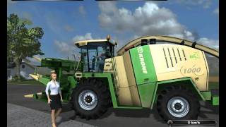 Farming Simulator LS 2011 Demo gameplay