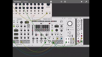 miRack - Tutorial: Phrase Sequencer