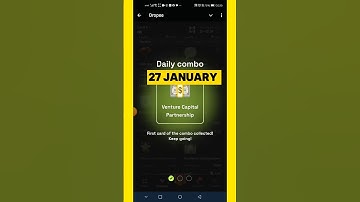 Dropee Daily Combo & Code 27 January  | Dropee Daily Combo Cards | #dropee #code #airdrop #shorts