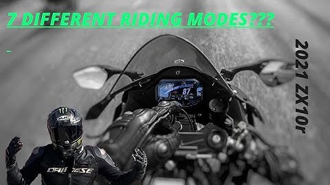 2021 KAWASAKI ZX10R NEW “RIDER MODES”